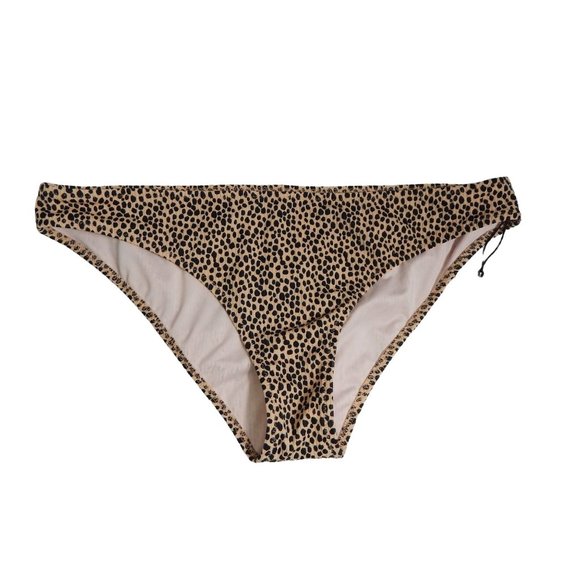 Bikini Bottoms Cheeky Low Coverage Size M Xhilaration Leopard Womens - Picture 1 of 7